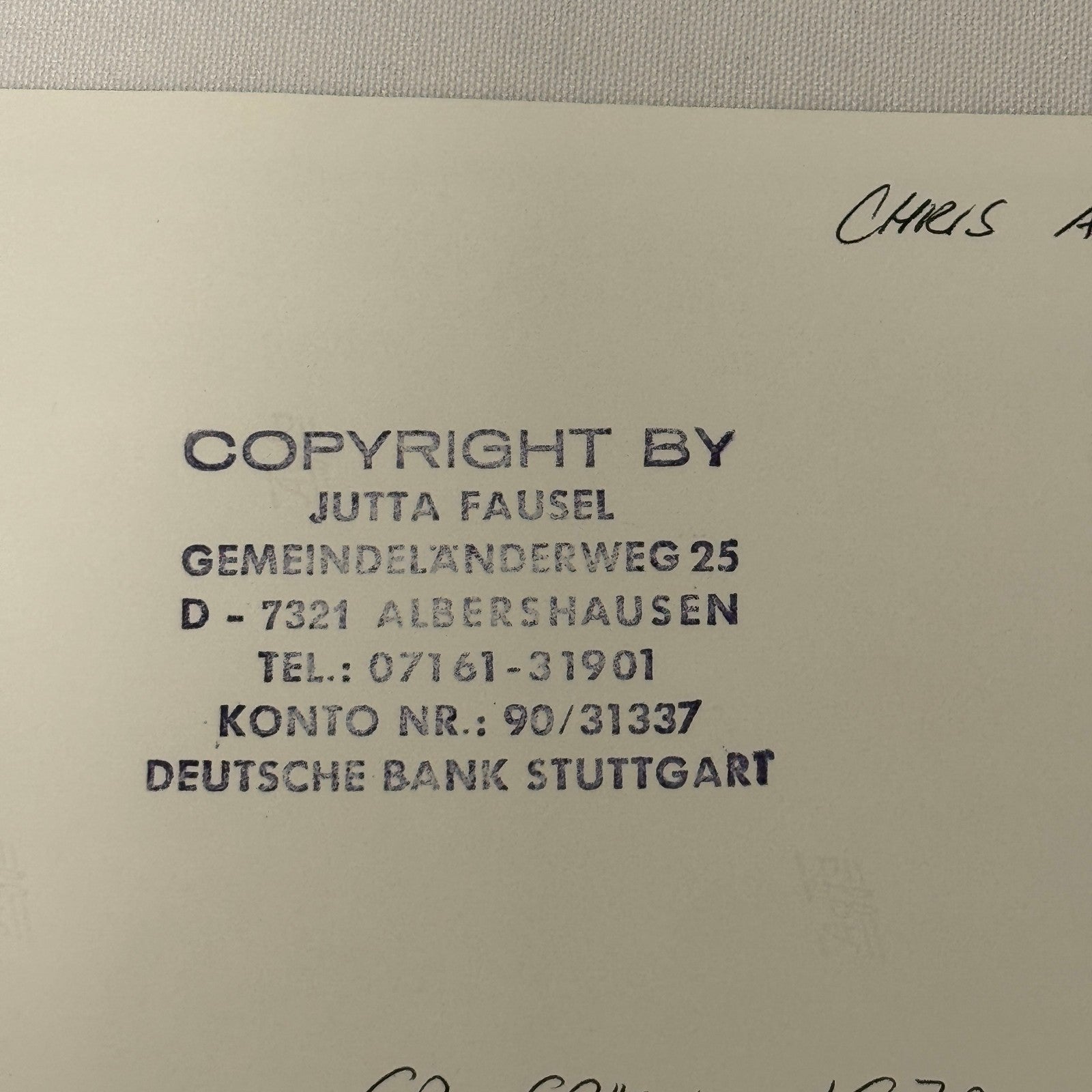 Vintage Racing Photo Chris Amon 1972 Spanish Grand Prix Race Motorsport