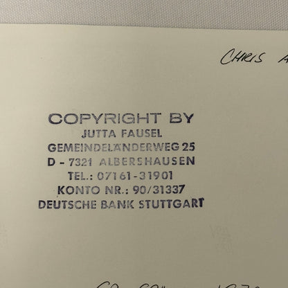 Vintage Racing Photo Chris Amon 1972 Spanish Grand Prix Race Motorsport