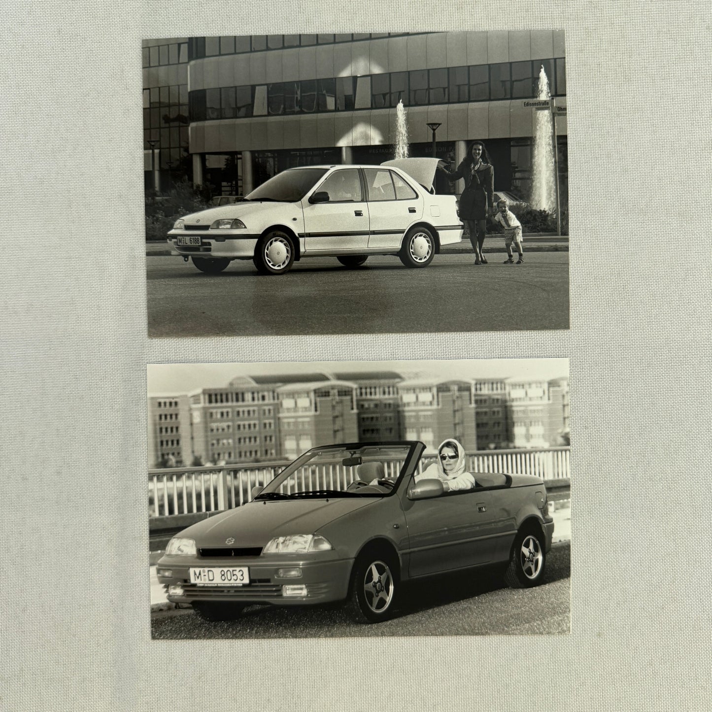 1993 Suzuki Press Kit Brochure Photos German Swift Vitara Super Carry Samurai