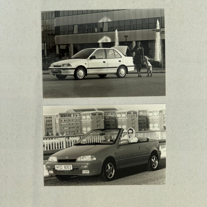 1993 Suzuki Press Kit Brochure Photos German Swift Vitara Super Carry Samurai