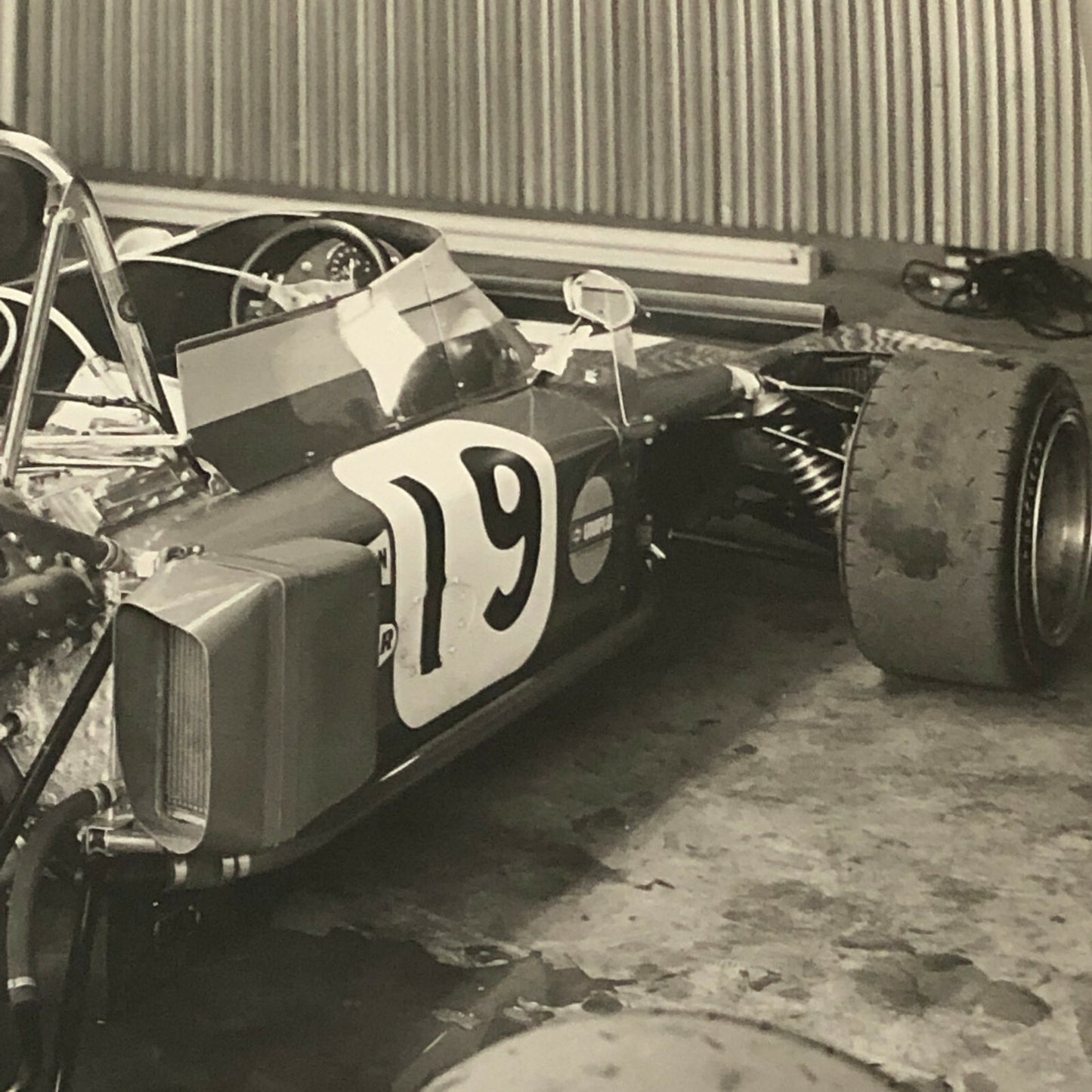 Vintage Brabham BT34 Racing Car Photo Photograph Bernard Cahier 