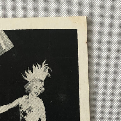 Circus Bicycle Act Performer Postcard Post Card Miss Pamela Olliver