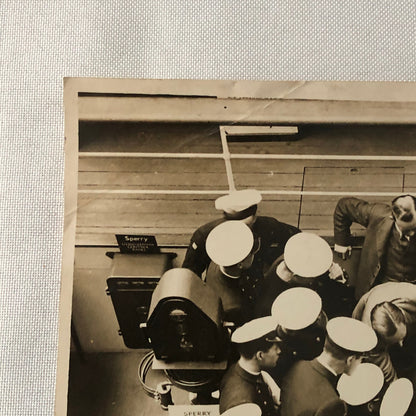 Vintage Press Photo Photograph Peruvian Cadets Boat Ship Shipping 1933 LNA