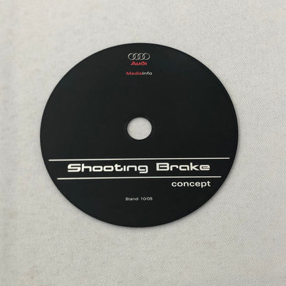 Audi Shooting Brake Concept Car Prototype 2005 Tokyo Auto Show Press Kit GERMAN