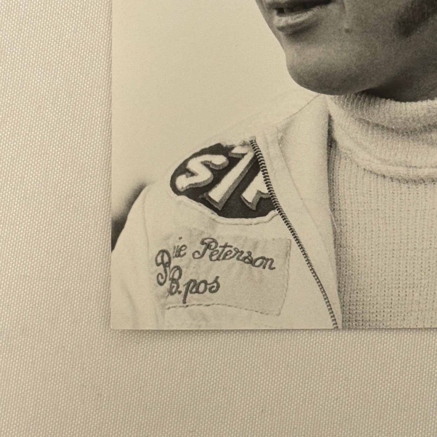 Vintage Racing Photo 1971 Albi F2 Race Ronnie Peterson Driver Motorsport