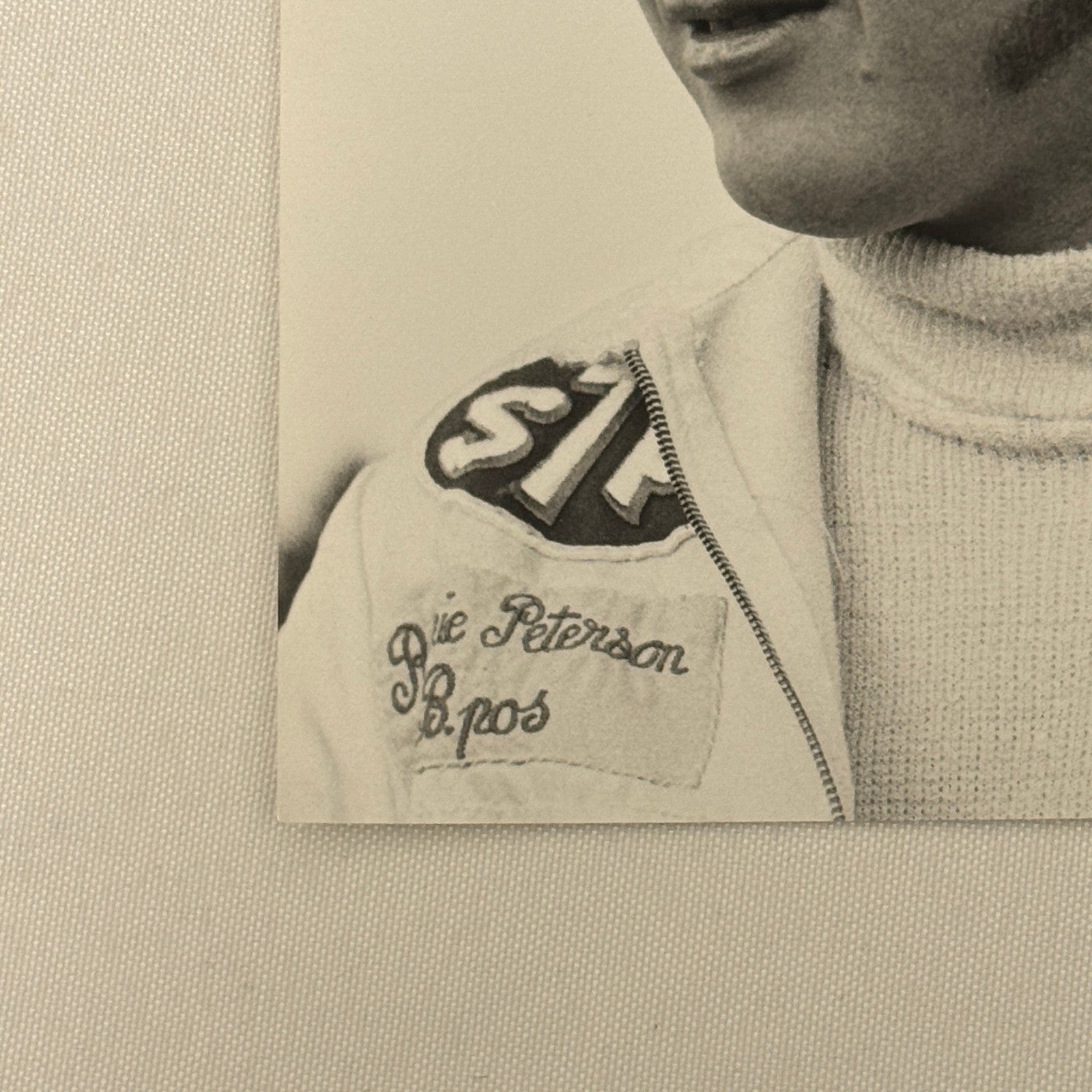 Vintage Racing Photo 1971 Albi F2 Race Ronnie Peterson Driver Motorsport