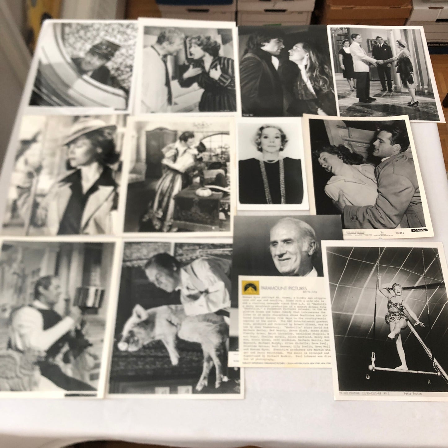 HUGE Celebrity Movie Film Star Still Press Photo Photograph Lot 100+ 1950s-1990s
