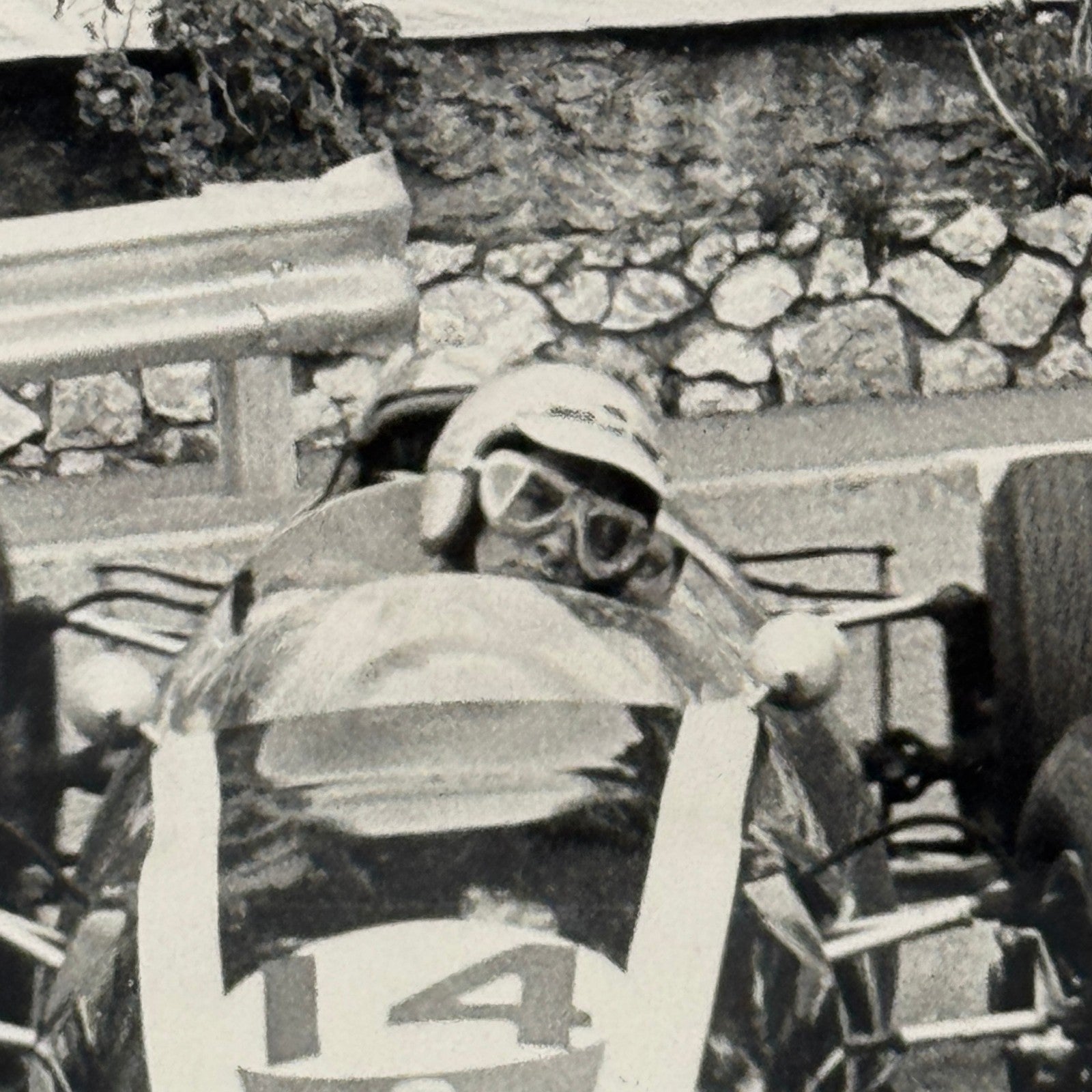 Vintage Racing Photo Photograph Bruce McLaren F1 Formula One Car Driver