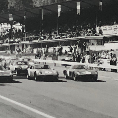 Vintage Racing Photo Photograph Print - Tag AL22 E7