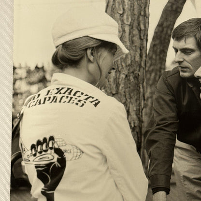 Vintage Racing Photo 1970 Monaco Grand Prix Graham Hill Bernie Ecclestone Rindt