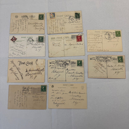 Antique Christmas & New Years Postcard Collection Lot Birds Flowers Xmas 100+