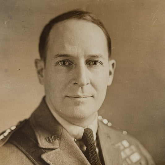 General Douglas MacArthur Underwood Press Photograph 1930 United States Army