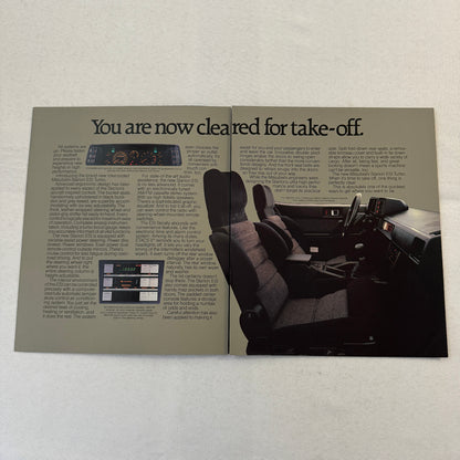 Mitsubishi Starion ESI Turbo Car Sales Brochure Catalog 1985.5 1985 1986