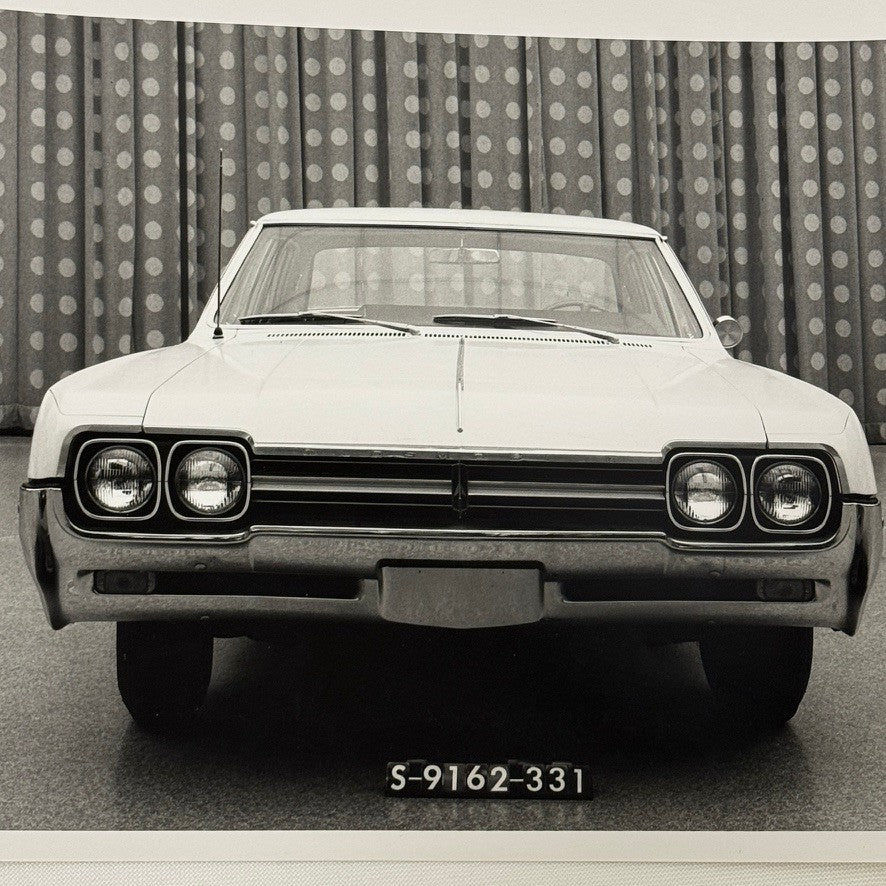 Vintage 1966 Oldsmobile Cutlass Car Automobile Photo Photograph Print