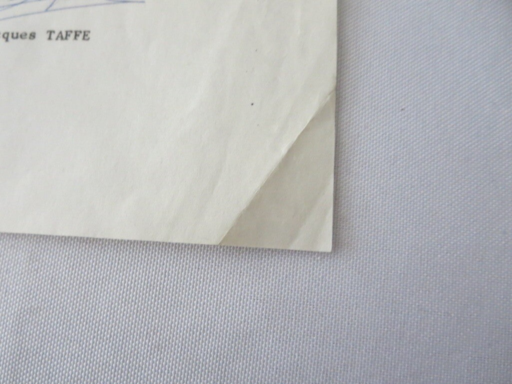 1964 Rallye Automobile Monte Carlo XXXIII Letter Letterhead Press Credentials 