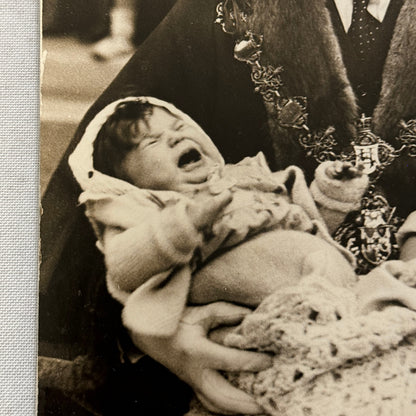 Pentonville UK Baby Show Cot Coverlets Worked By Queen as Prize 1932 Press Photo