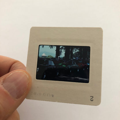 Porsche 911 Car 35mm Photo Slide Vintage 1981