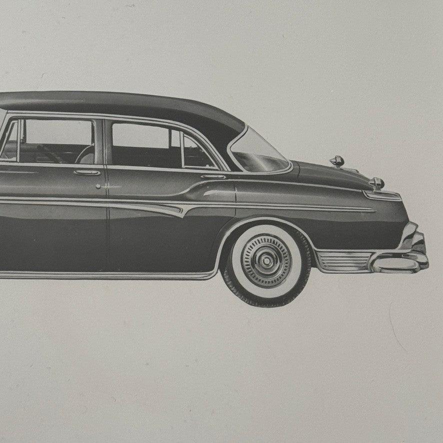 1955 Chrysler Imperial Sedan Car Automobile Photo Photograph Vintage Print