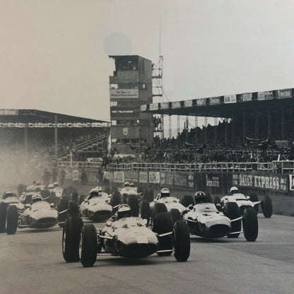 1965 British Grand Prix Silverstone Car Racing Photo Photograph Bernard Cahier