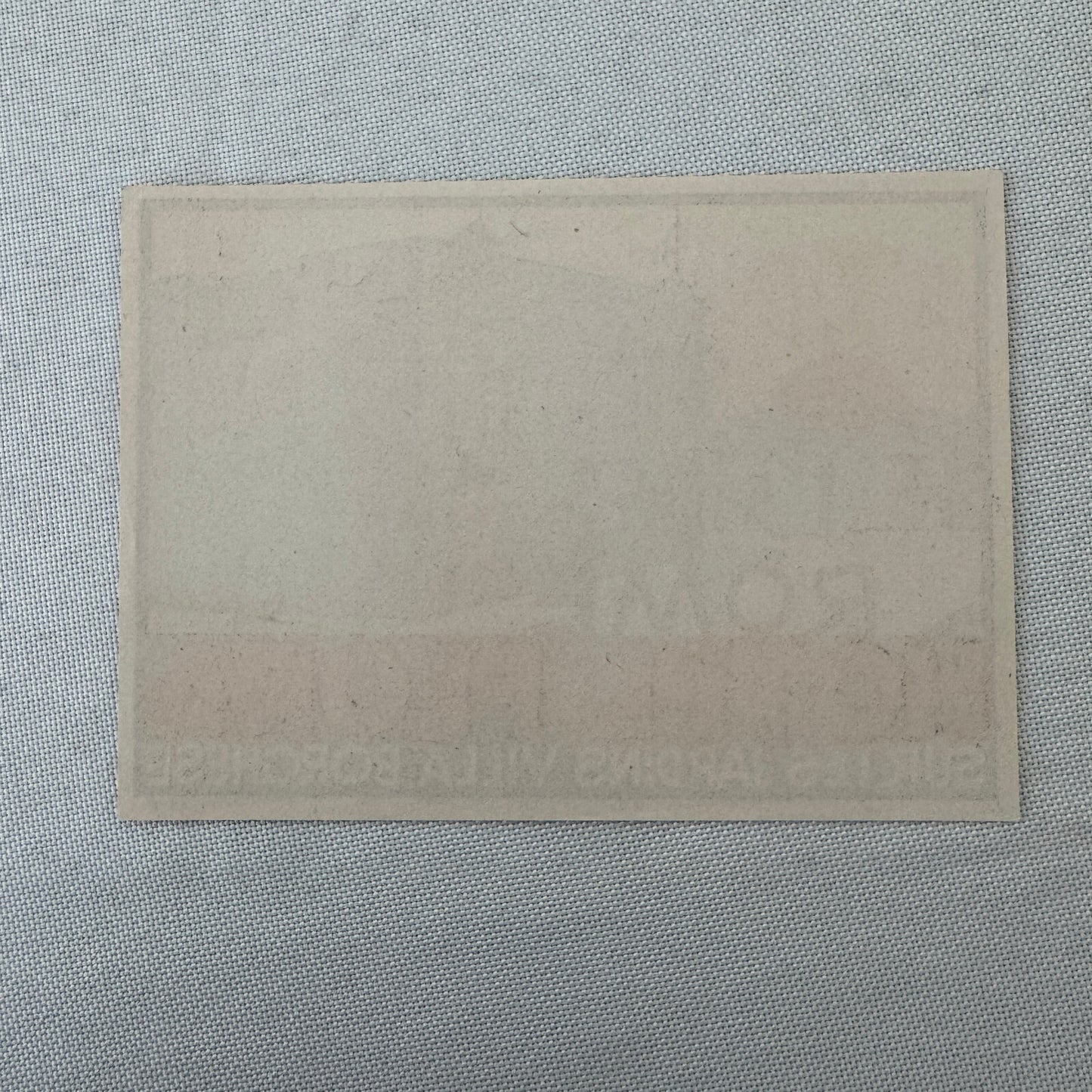 Vintage Hotel Travel Luggage Label Hotel Flora Rome Italy Villa Borghese Italian