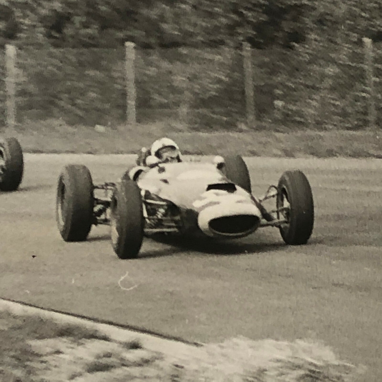 Vintage Car Racing Photo Photograph Denny Hulme Dick Attwood Alan Rees 