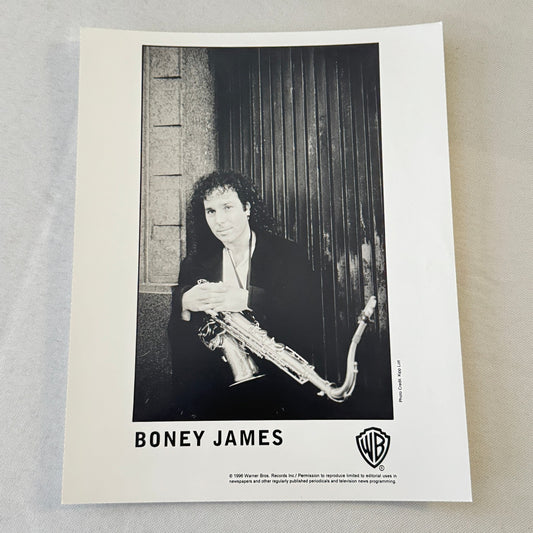 Boney James Music Publicity Press Photo Photograph Jazz Saxophone 1996