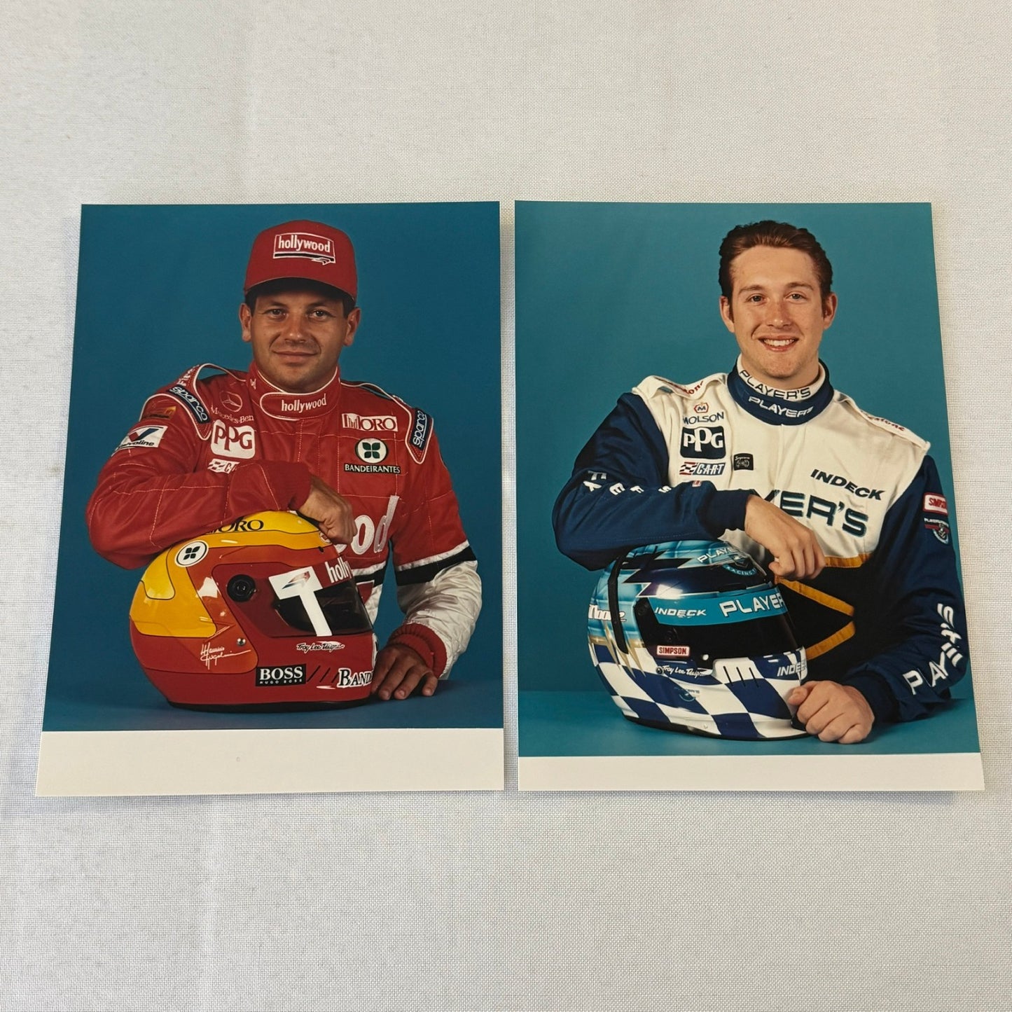 1997 Mercedes CART Racing Press Kit Paul Tracy Greg Moore Al Unser Jr