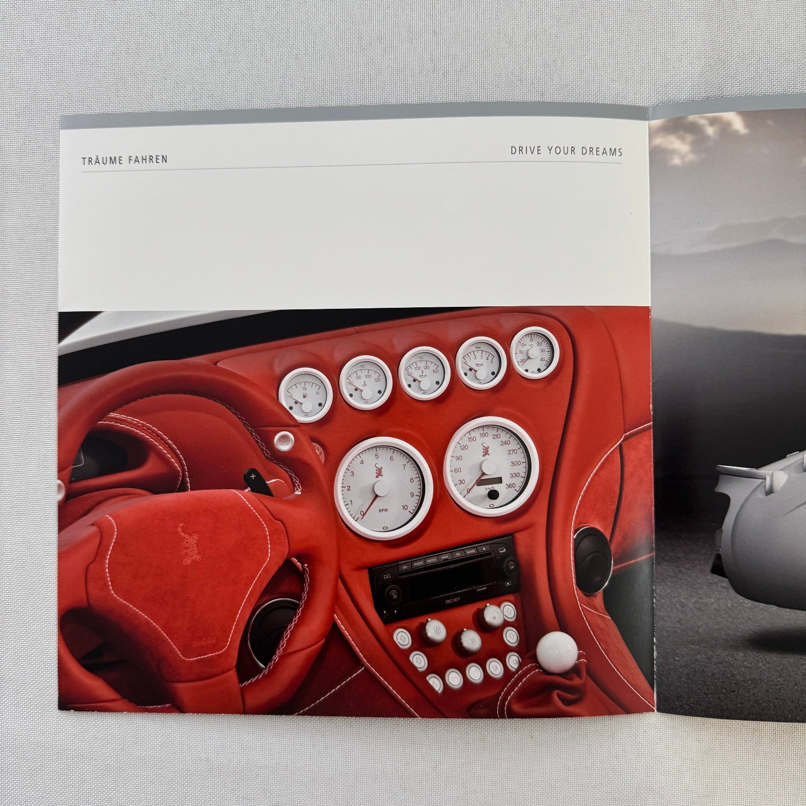 2009 Wiesmann Roadster MF5 Brochure Catalog Sports Car GERMAN Text