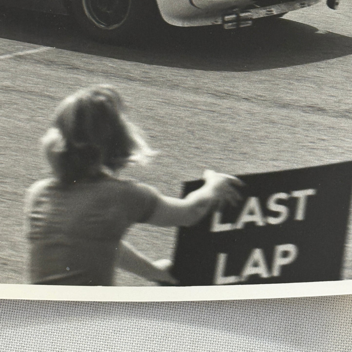 Porsche 924 Racing Car Photo Photograph Vintage 1979