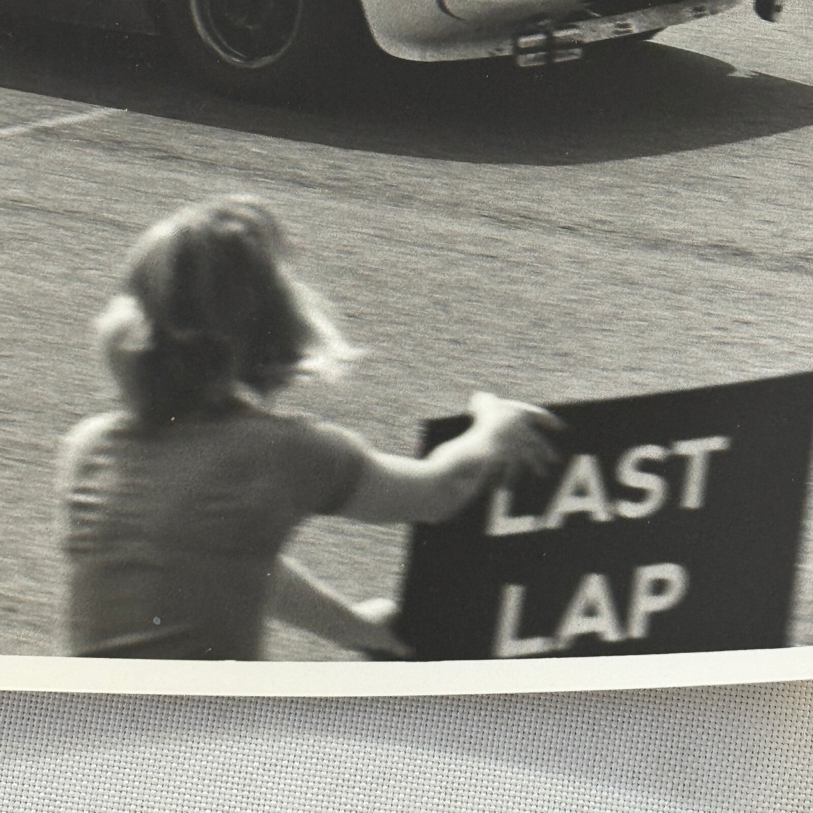 Porsche 924 Racing Car Photo Photograph Vintage 1979