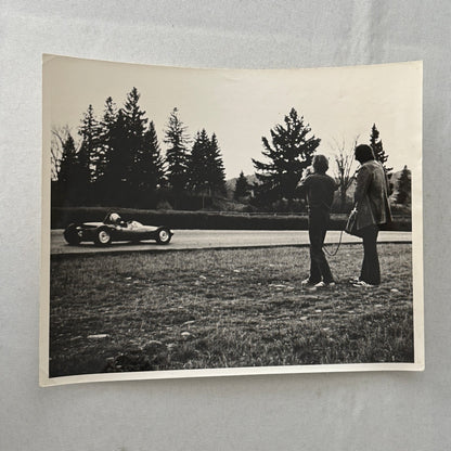 Vintage Car Racing Photo Circuit Mont Tremblant Quebec Photograph