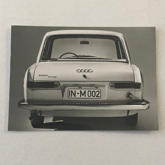 Auto Union DKW F102 Car Photo Photograph Vintage F 102