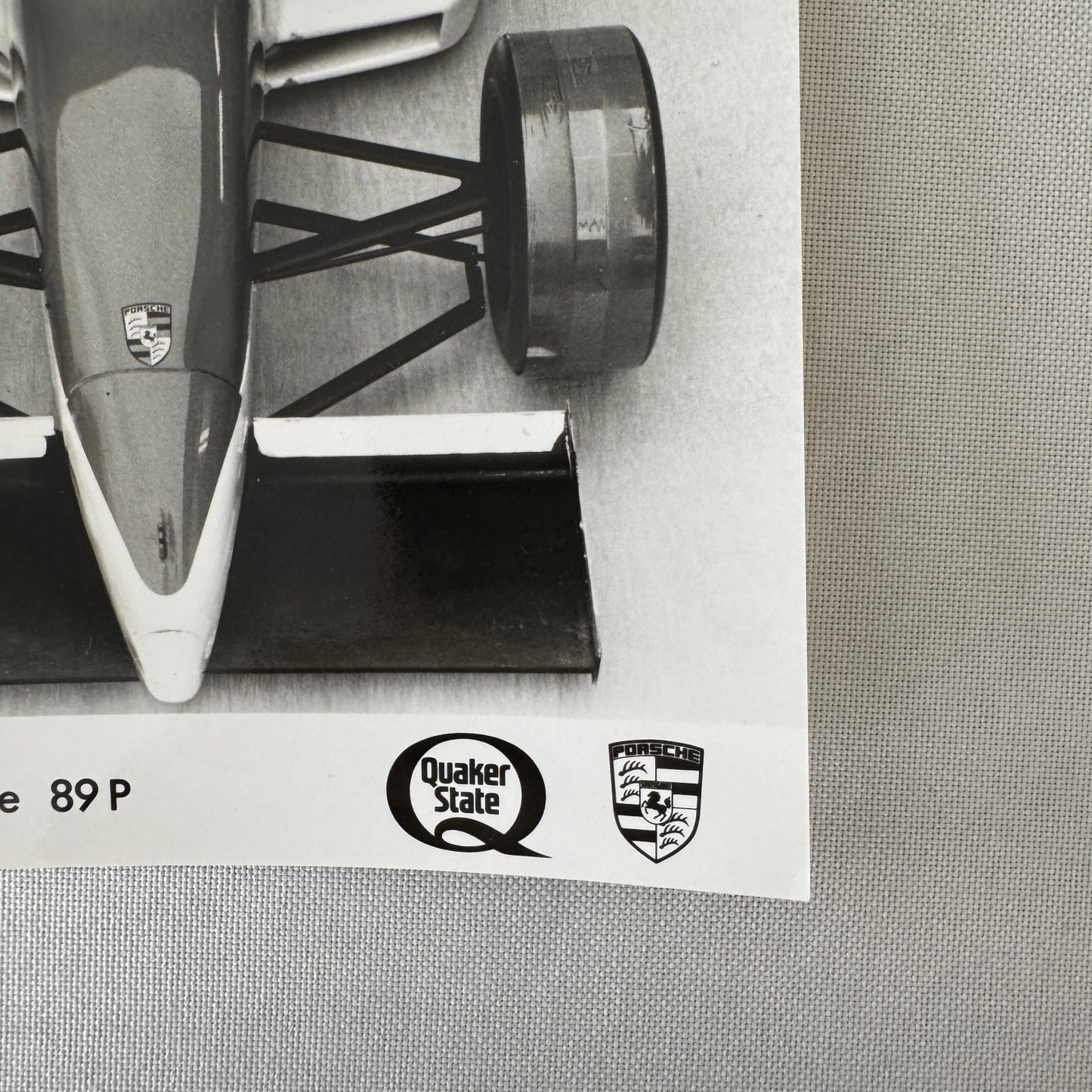 Porsche Quaker State Indy Car 89P Racing Photo Photograph Print