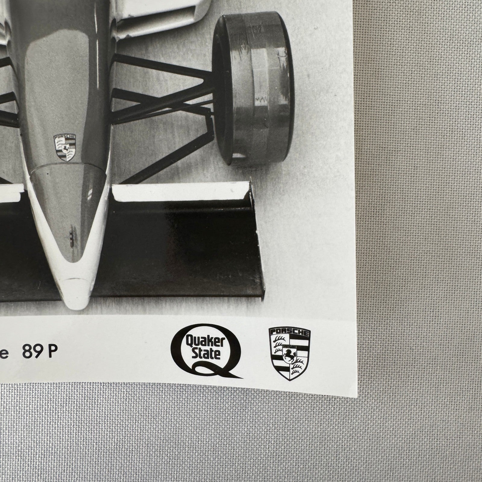 Porsche Quaker State Indy Car 89P Racing Photo Photograph Print