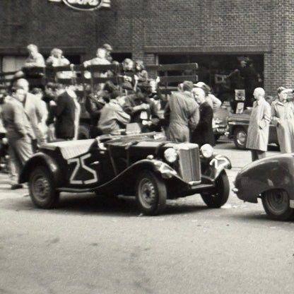 1950 Watkins Glen Racing Photo Photograph Vintage Image Modern Print