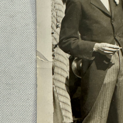 1934 Wedding Press Photo Photograph Horses British Nobles