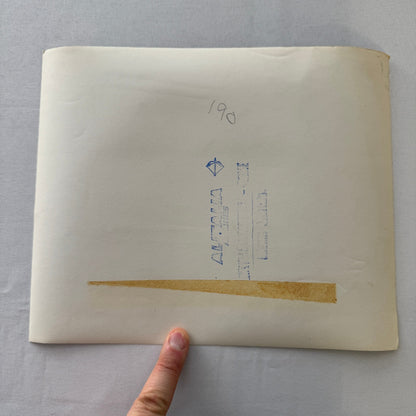 Vintage Racing Photo 1961 Sebring Race Trophy Alitalia Airlines