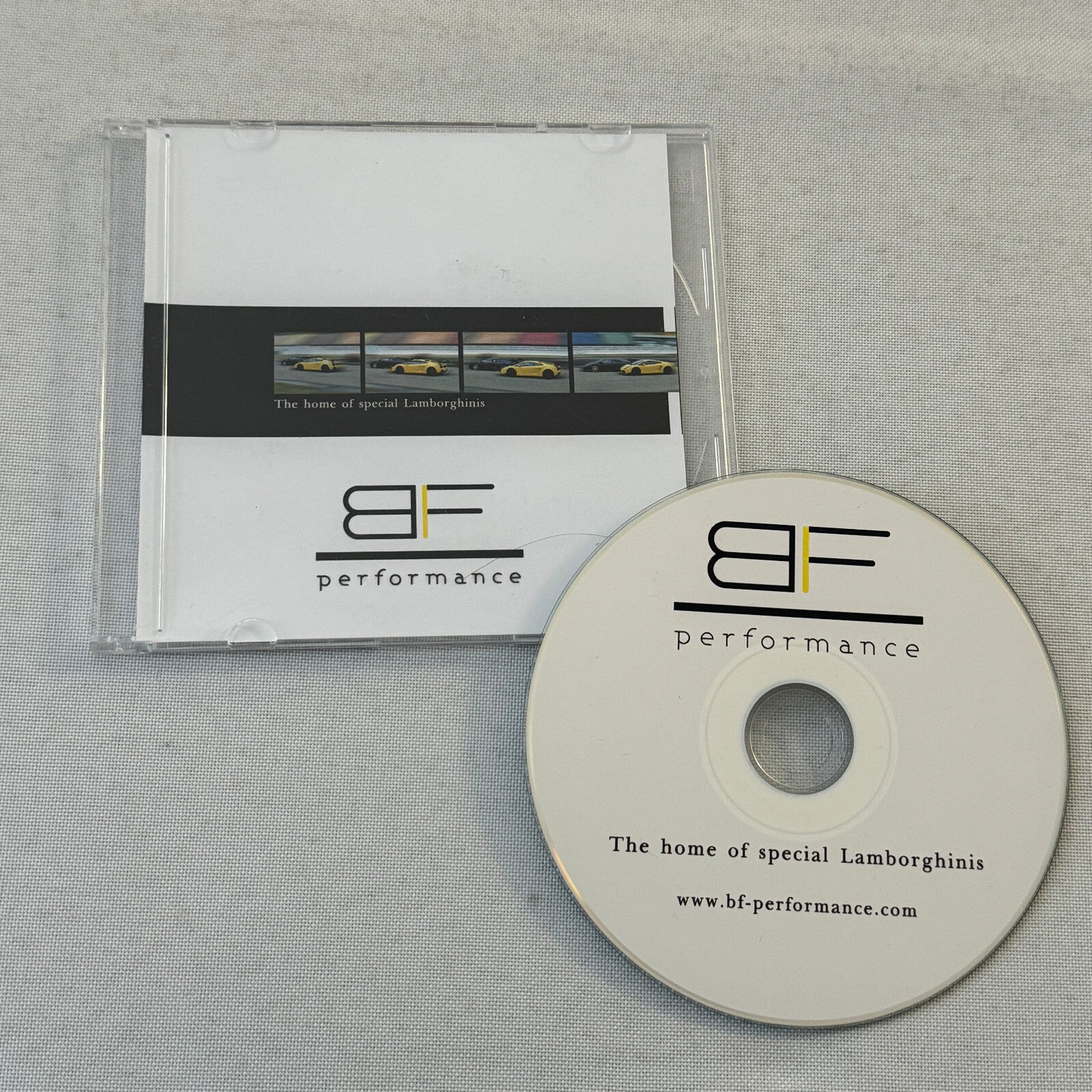 Lamborghini and Spyker Supercar Photo Press Kit CD Lot 6x Gallardo Murcielago +