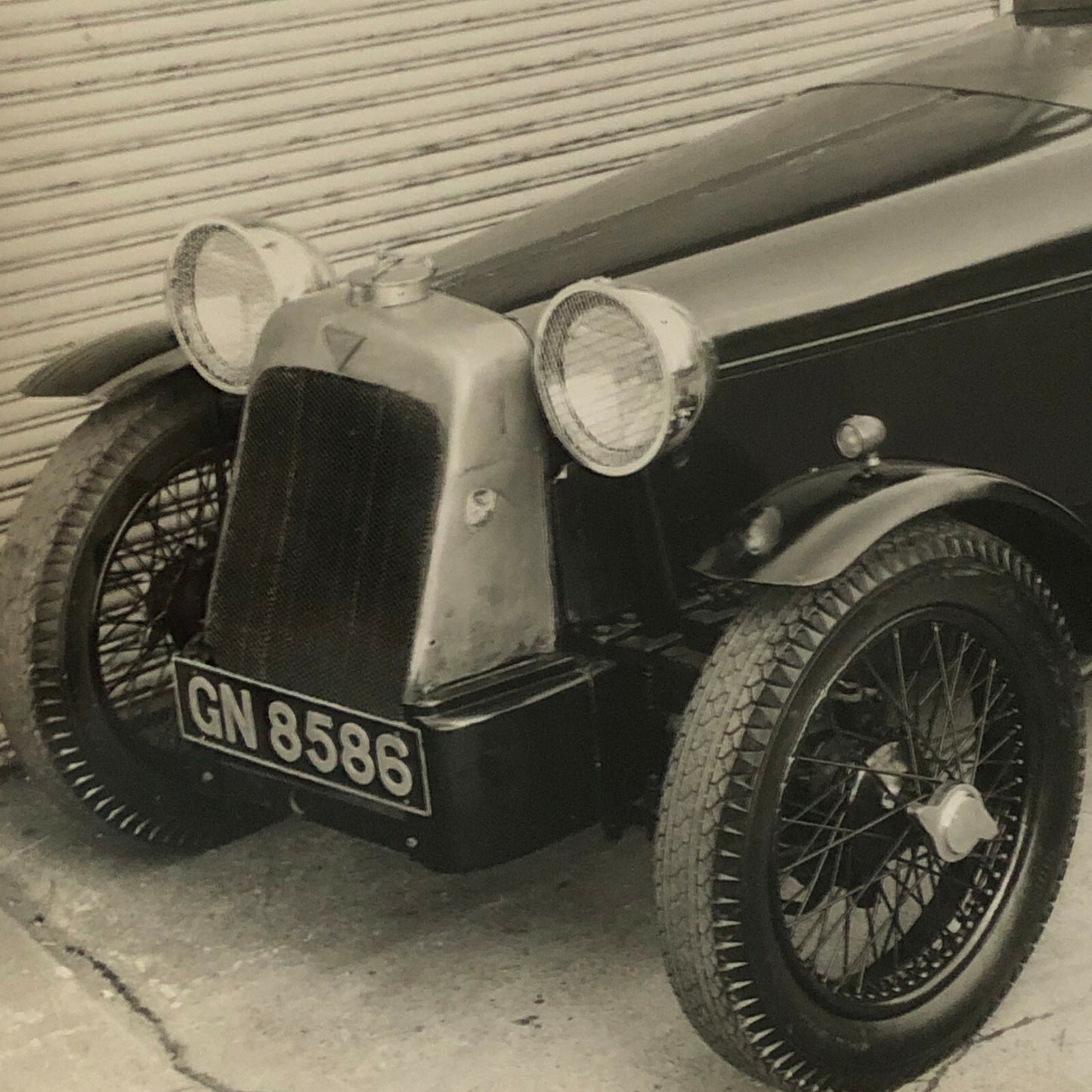 Vintage 1930 Alvis Car Photo Photograph Print 