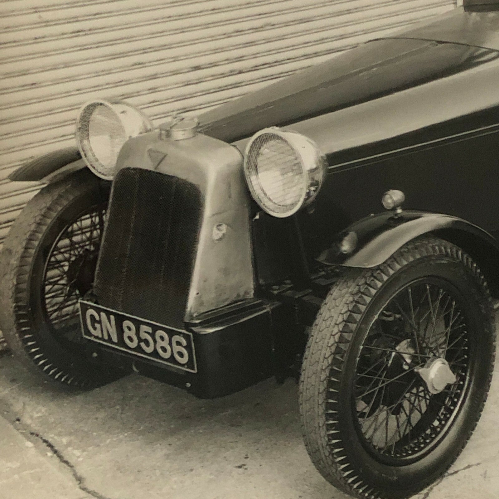 Vintage 1930 Alvis Car Photo Photograph Print 