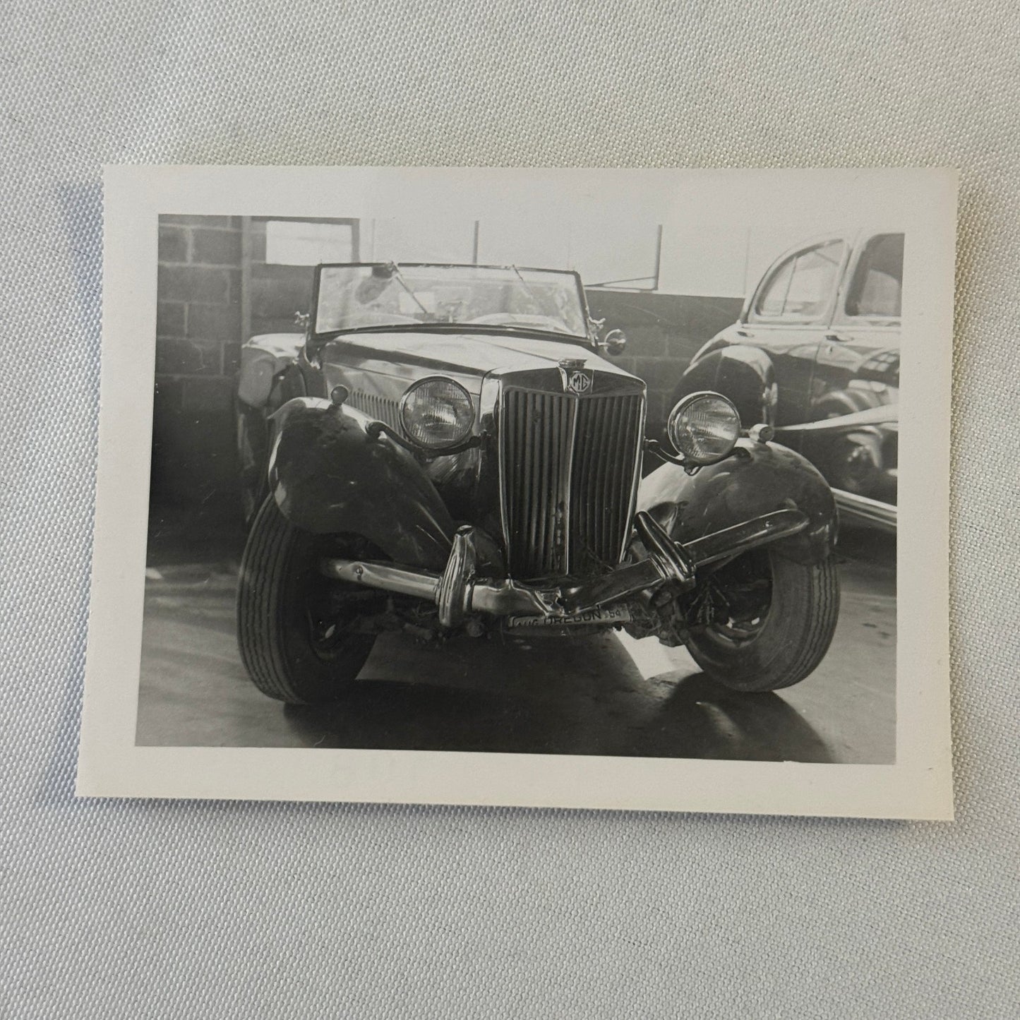 Vintage MG Roadster Car Photo Photograph Print Lot 13x 1953
