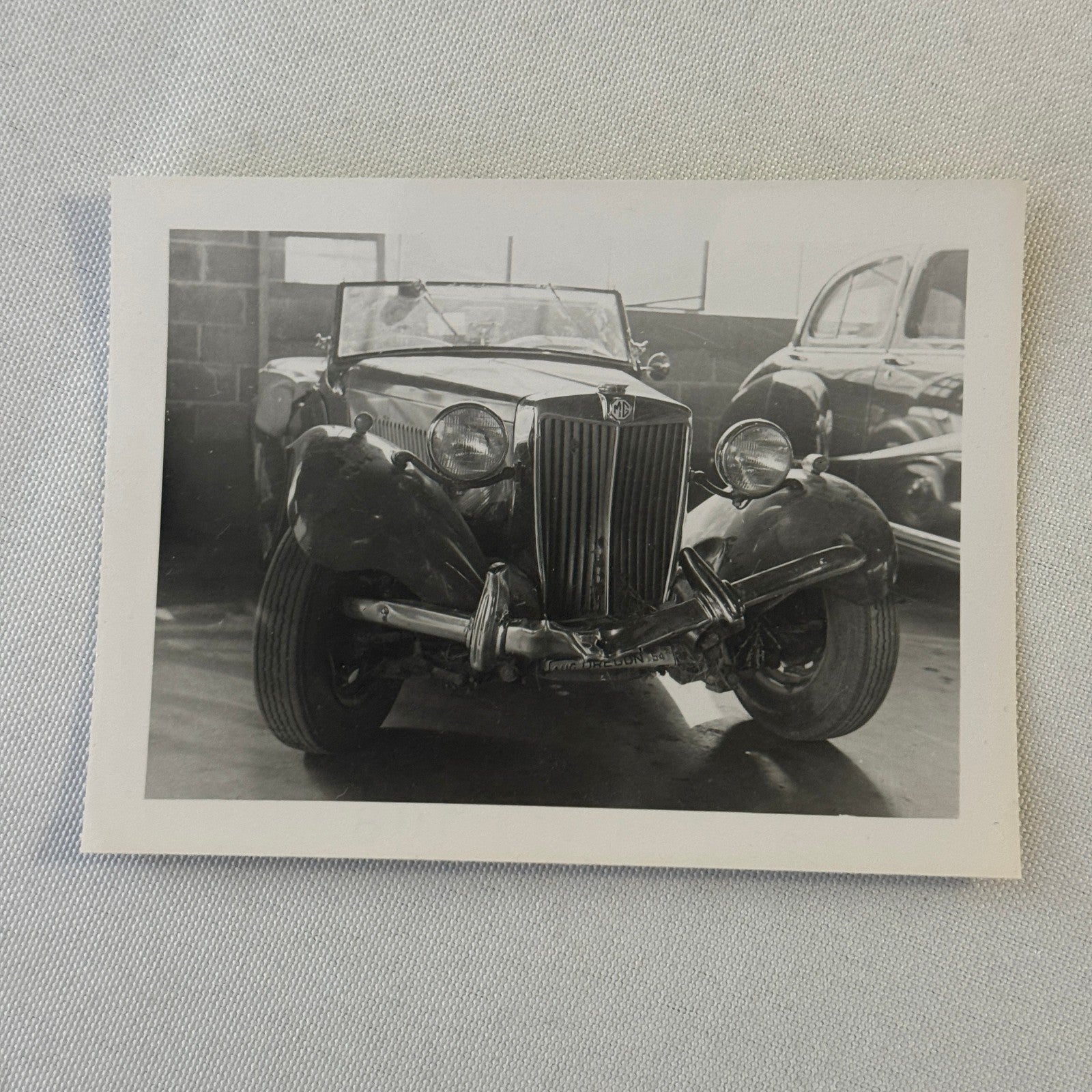 Vintage MG Roadster Car Photo Photograph Print Lot 13x 1953