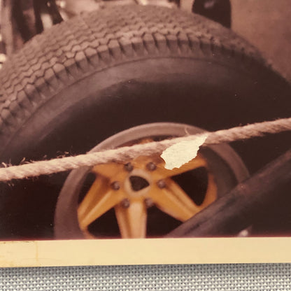 Racing Car Vintage Photo Photograph Print Lotus Climax Car Engine ?