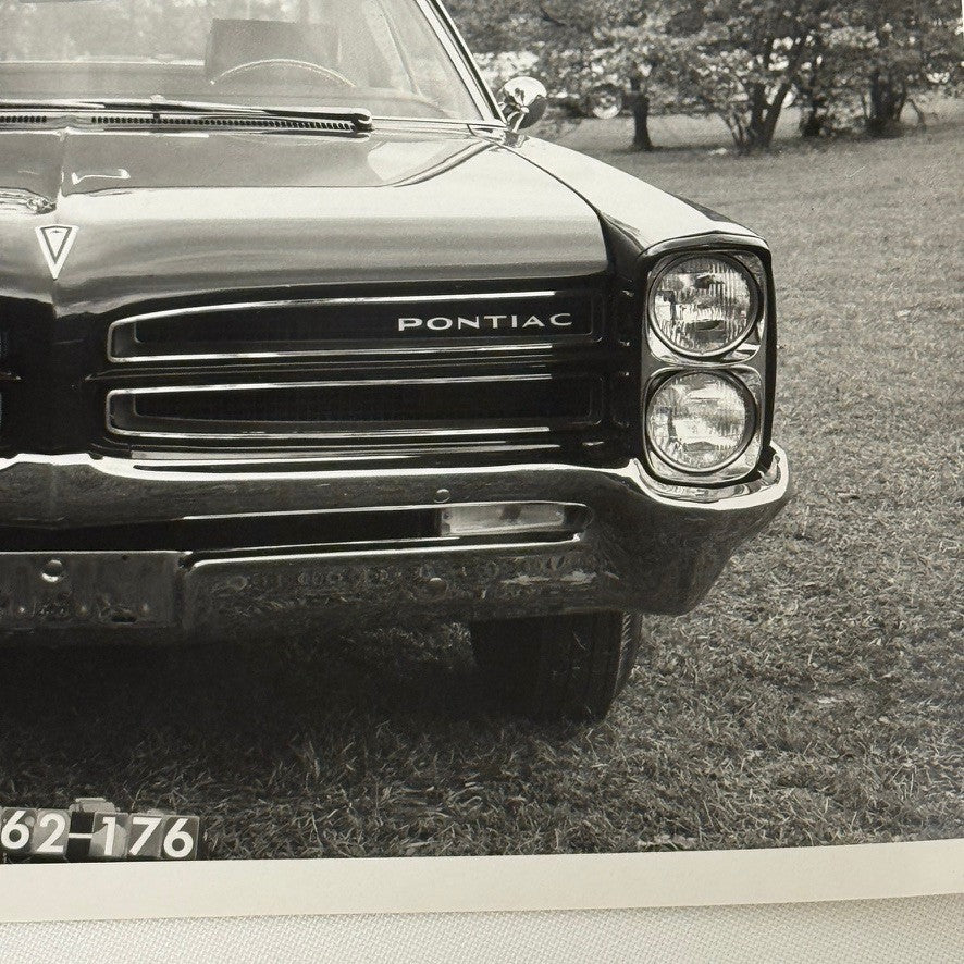 Vintage 1966 Pontiac Executive Hardtop Car Automobile Photo Photograph Print