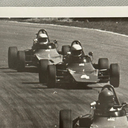 Vintage Car Racing Photo Circuit Mont Tremblant Quebec Photograph