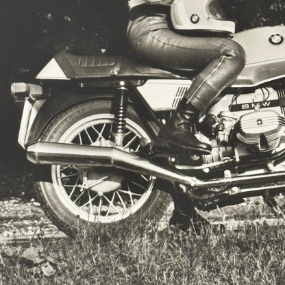 BMW R45 and R65 Motorcycle Bike Factory Press Photo Photograph Print Germany