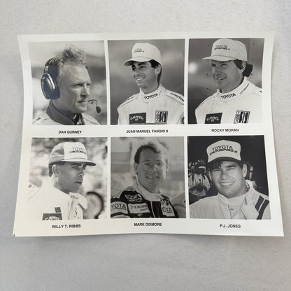 1991 Toyota Motorsport Racing Press Kit Dan Gurney Willy T Ribbs Fangio II