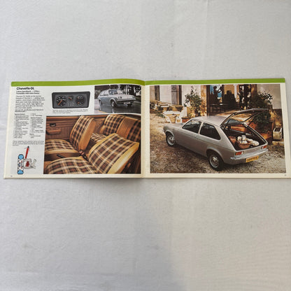1978 Vauxhall Car Sales Brochure Catalog Chevette Viva Cavalier VX Series UK