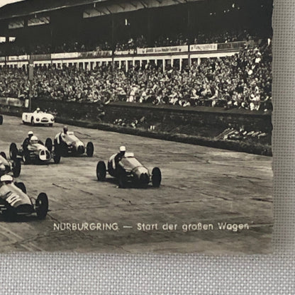 Vintage Nurburgring 1000 KM Rennen Race Racing Photo Postcard Post Card
