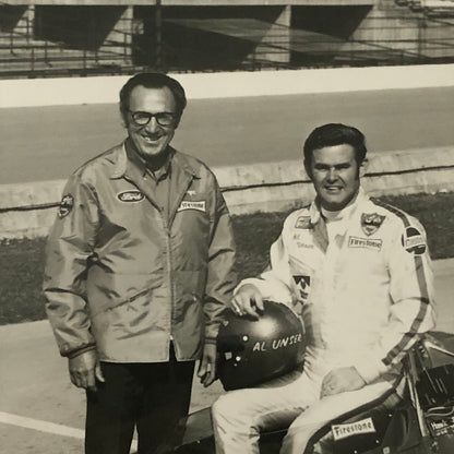 Indianapolis Indy 500 Racing Car Photo Photograph Al Unser Parnelli Jones +